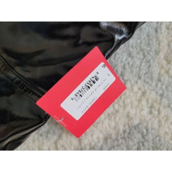 Spanx Faux Patent Leather Leggings 1X NWT - Picture 9 of 9